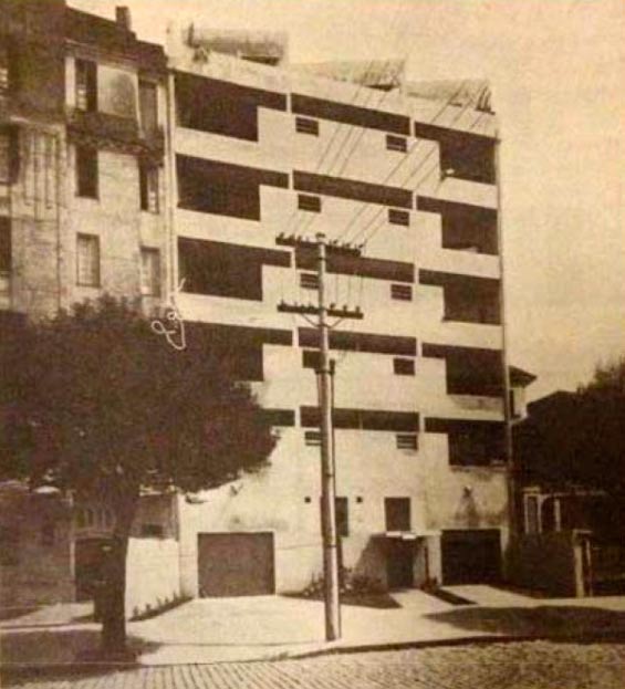 Fachada do EdifÃ­cio AngÃ©lica (1927) Arq. JÃºlio de Abreu Jr.